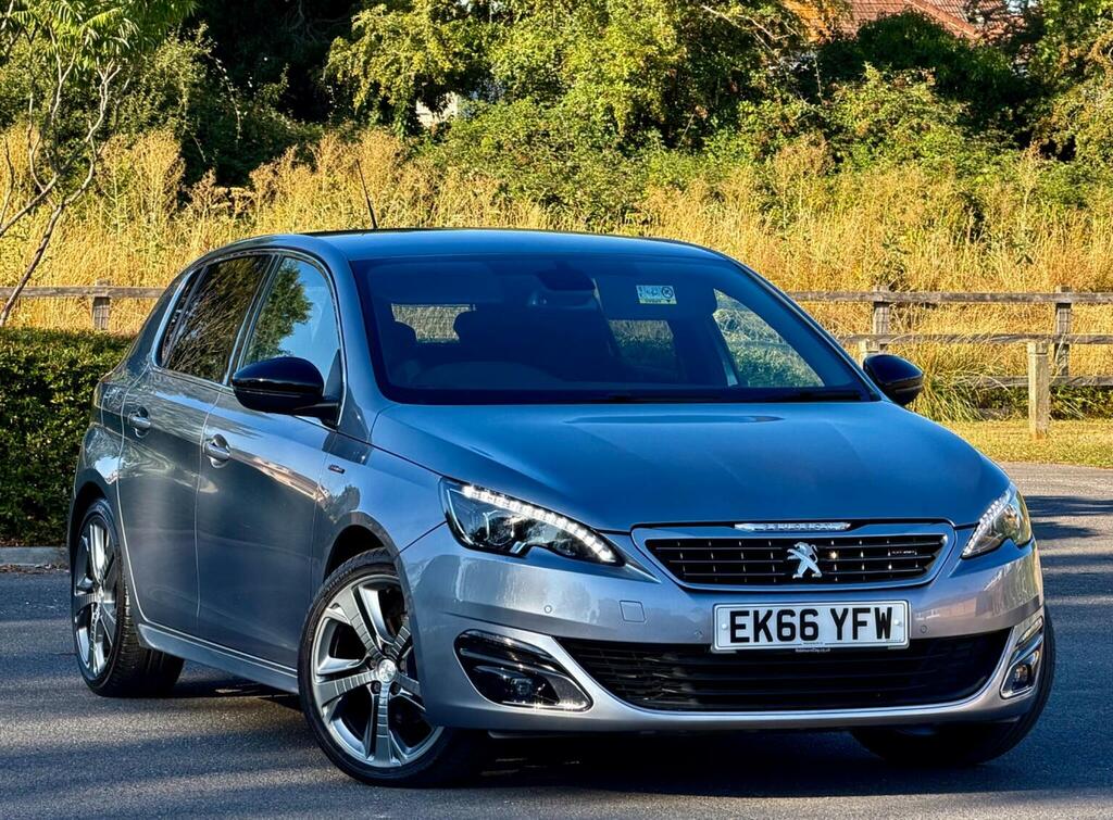 Peugeot 308 1.2 Puretech Gt Line Euro 6 Ss Grey #6