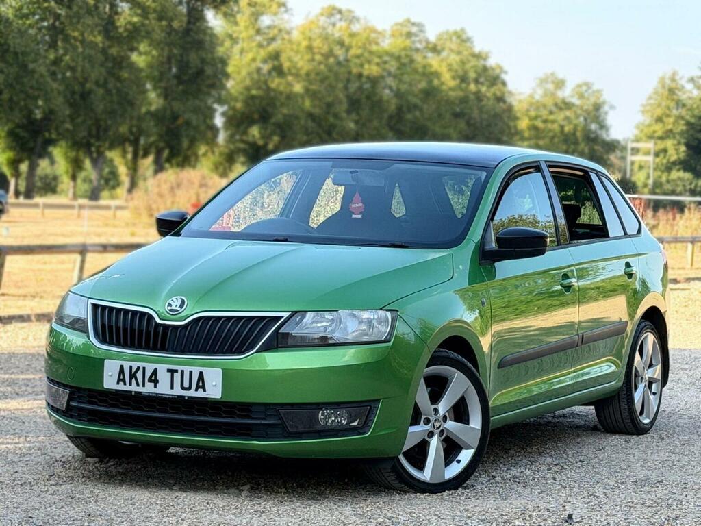 Skoda Rapid Spaceback 1.2 Tsi Elegance Euro 5 Green #3