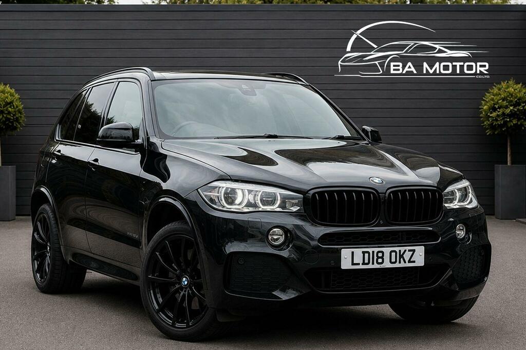 BMW X5 3.0 30D M Sport Xdrive Euro 6 Ss Black