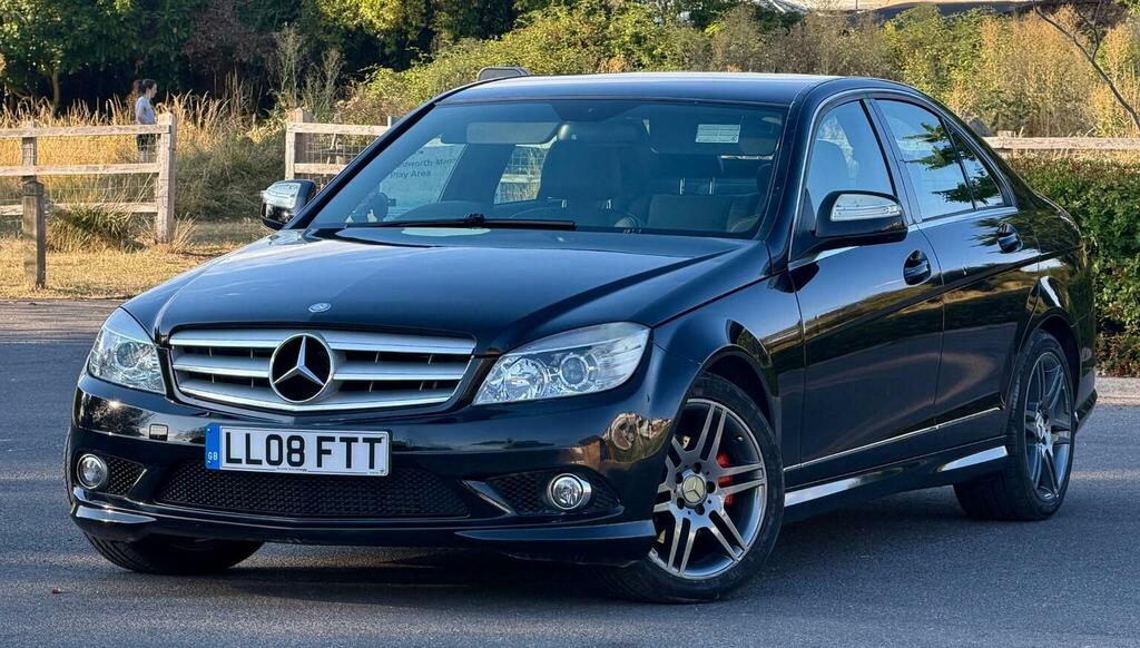 Mercedes-Benz C Class 1.8 C200k Sport Euro 4 Black #3