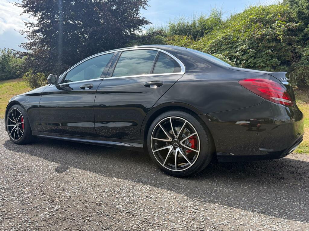 Mercedes-Benz C Class Amg Line Black #5
