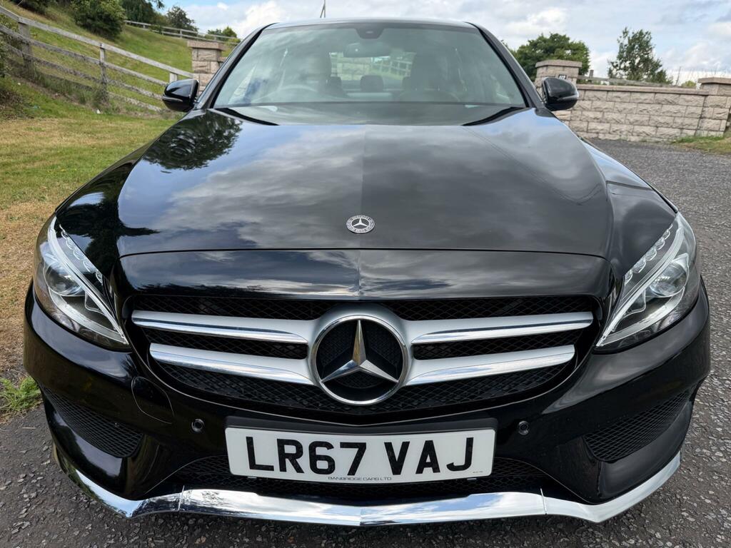 Mercedes-Benz C Class Amg Line Black #2