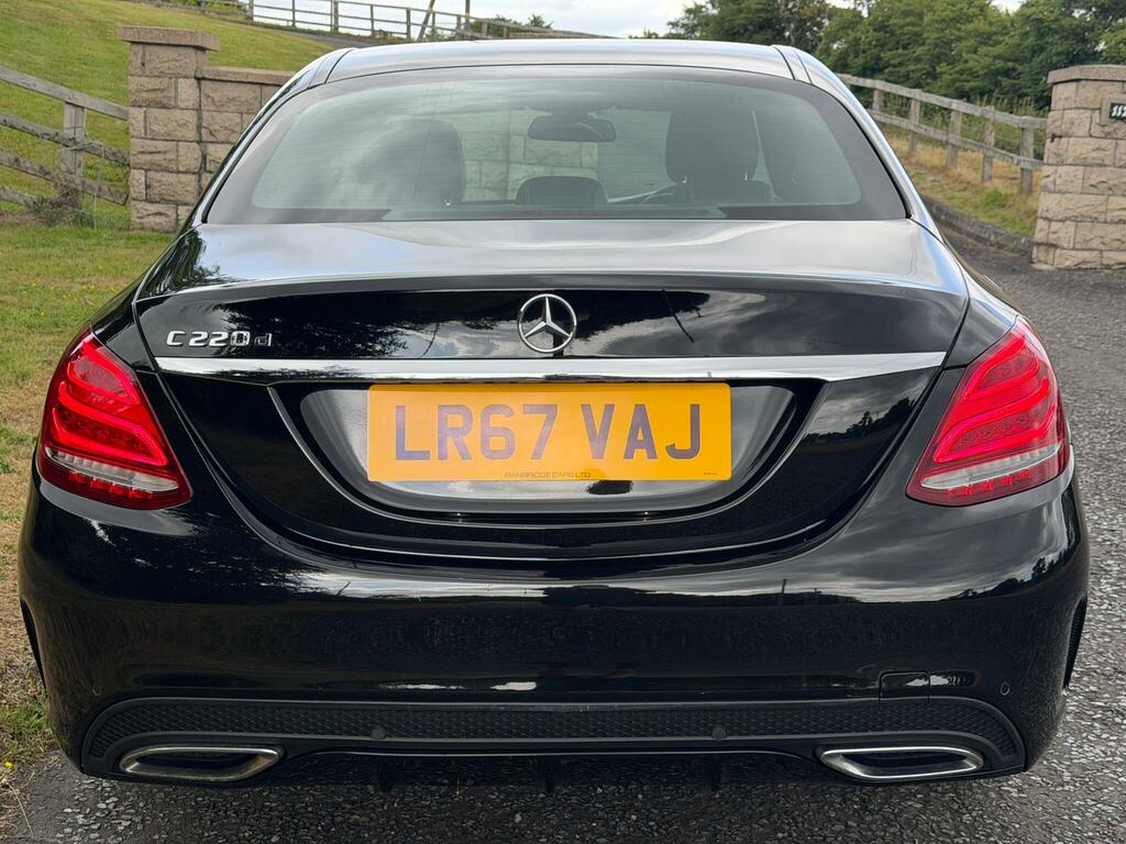 Mercedes-Benz C Class Amg Line Black #6