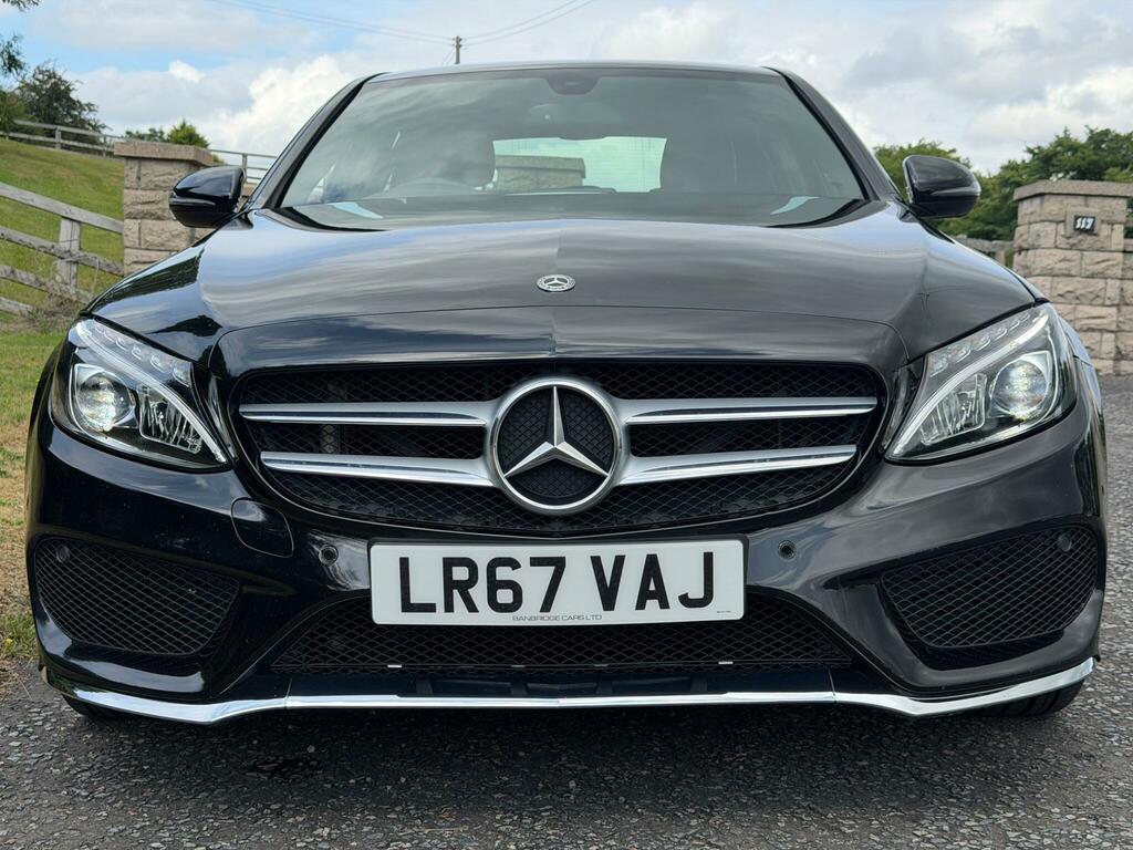 Mercedes-Benz C Class Amg Line Black #3