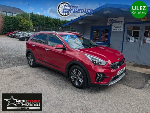 Kia Niro 2021 1.6 Gdi 2 Suv Hybrid Dct Euro 6 S PF21SVD Red