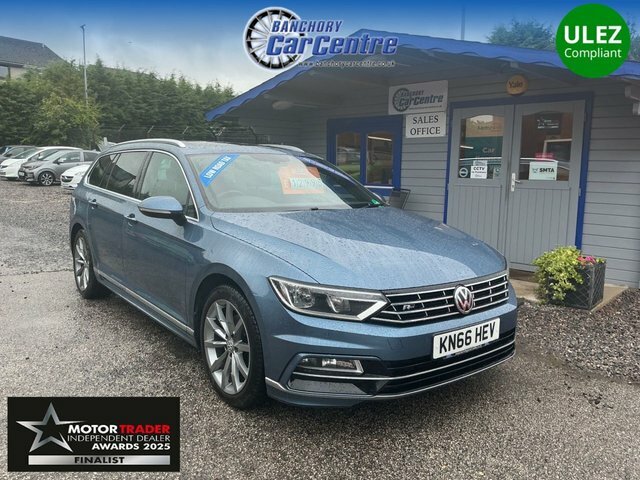Volkswagen Passat 2016 2.0 Tdi Bluemotion Tech R-line Estate Die Blue