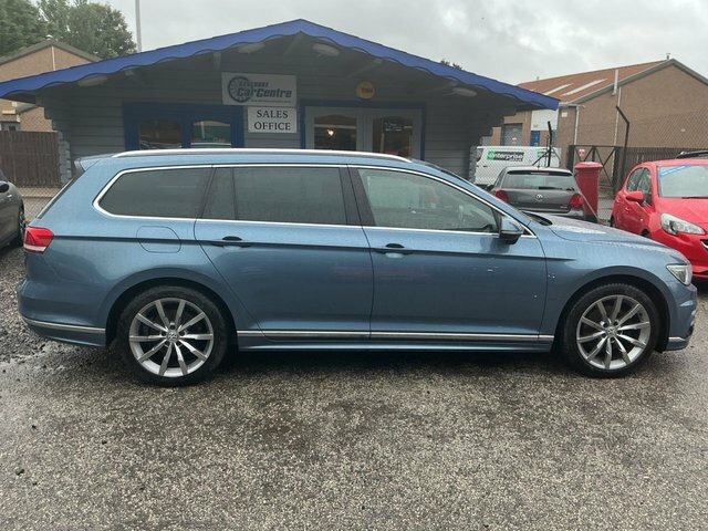 Volkswagen Passat 2016 2.0 Tdi Bluemotion Tech R-line Estate Die Blue #2