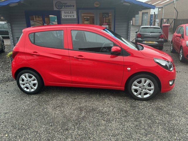 Vauxhall Viva 2015 1.0I Se Hatchback Euro 6 7 Red #3