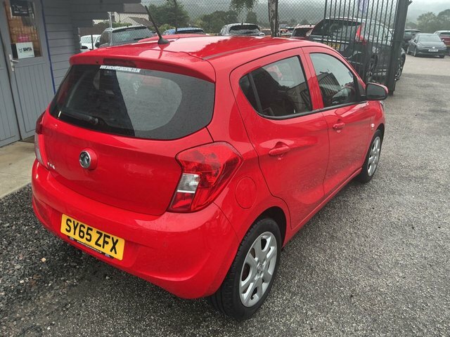 Vauxhall Viva 2015 1.0I Se Hatchback Euro 6 7 Red #5