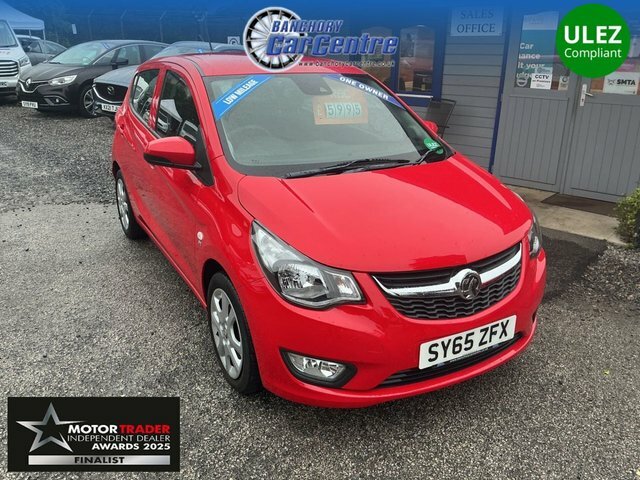 Vauxhall Viva 2015 1.0I Se Hatchback Euro 6 7 Red