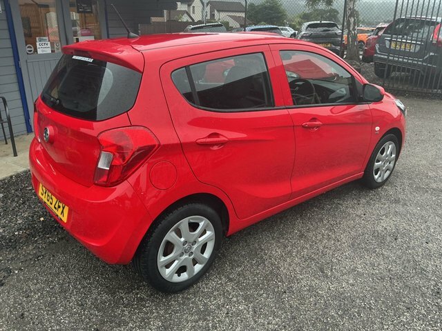 Vauxhall Viva 2015 1.0I Se Hatchback Euro 6 7 Red #4