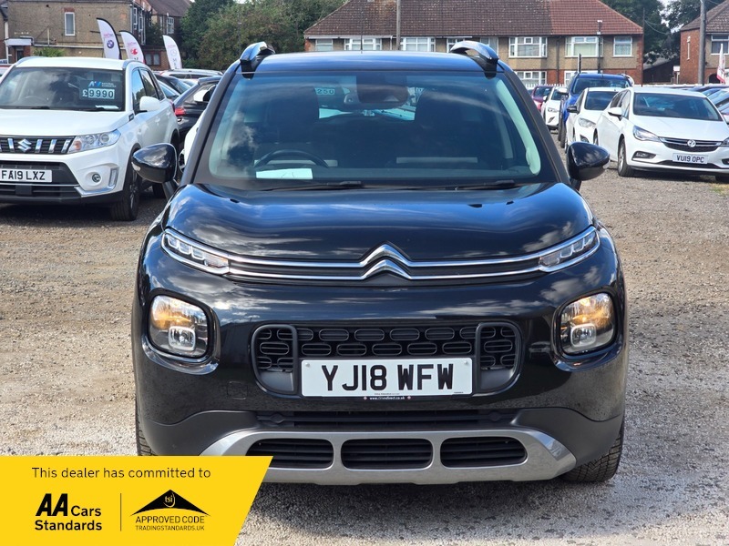 Citroen C3 Aircross 1.2 Puretech Flair Euro YJ18WFW Black #2