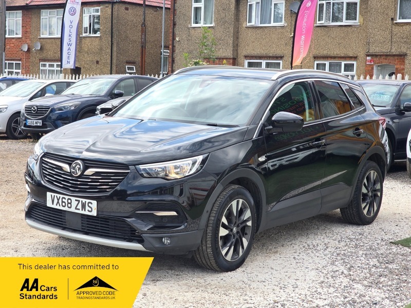 Vauxhall Grandland X 1.5 Turbo D Blueinjection VX68ZWS Black #4