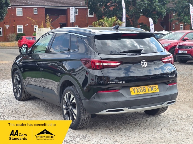 Vauxhall Grandland X 1.5 Turbo D Blueinjection VX68ZWS Black #6