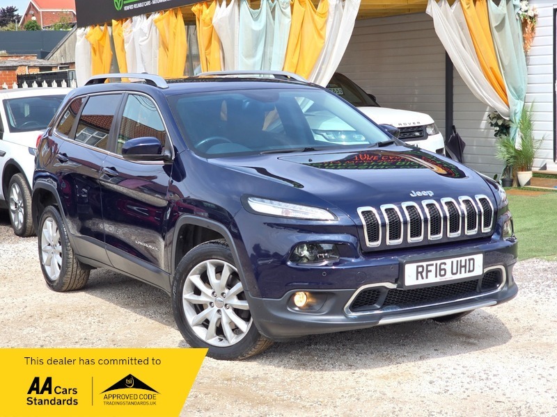 Jeep Cherokee 2.2 Multijetii Limited Blue