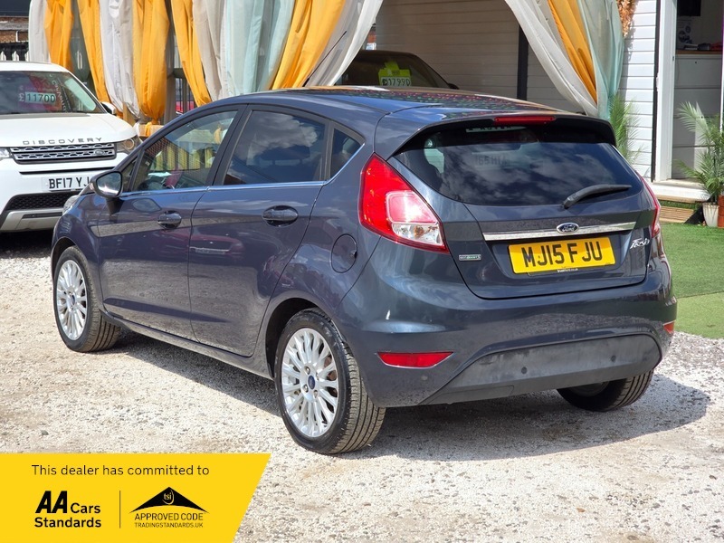 Ford Fiesta 1.0T Ecoboost Titanium Euro MJ15FJU Grey #6