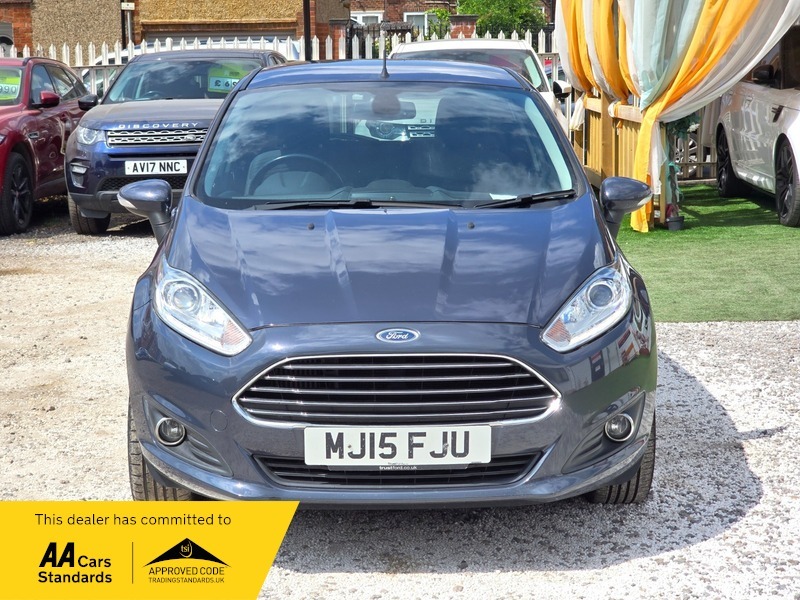 Ford Fiesta 1.0T Ecoboost Titanium Euro MJ15FJU Grey #2