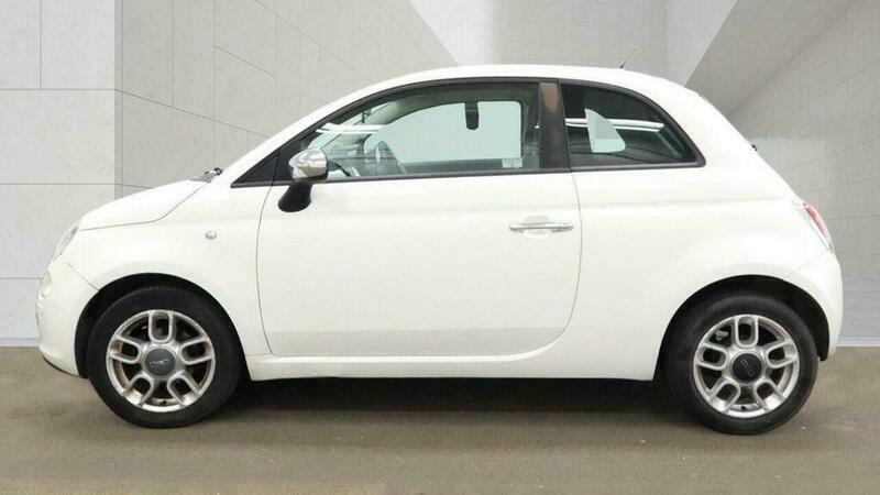 Fiat 500 1.2 Lounge Euro 5 Ss White #8
