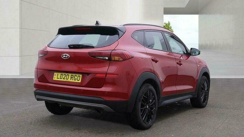 Hyundai Tucson 1.6 Gdi N Line Red #6