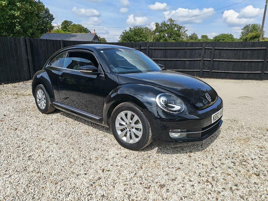 Volkswagen Beetle 1.2 Tsi Bluemotion Tech Design Hatchback Petro KF65UKV Black #4