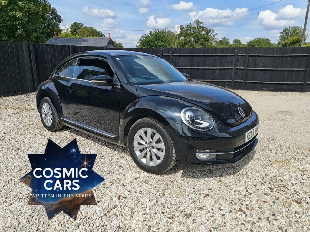 Volkswagen Beetle 1.2 Tsi Bluemotion Tech Design Hatchback Petro KF65UKV Black #3