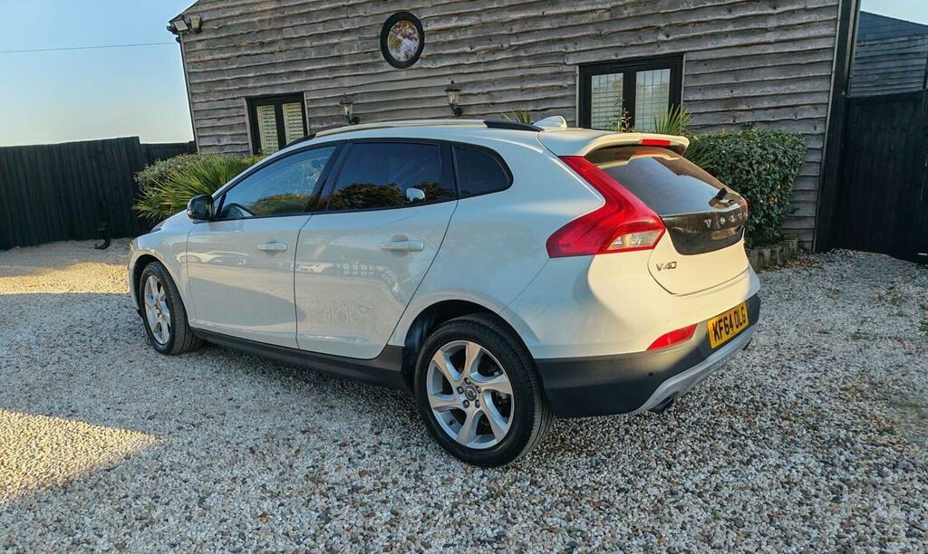 Volvo V40 Cross Country 1.6 T4 Lux Nav Powershift Euro 5 Ss White #6