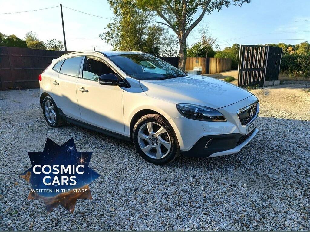 Volvo V40 Cross Country 1.6 T4 Lux Nav Powershift Euro 5 Ss White #2