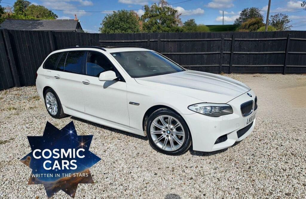 BMW 5 Series 3.0 528I M Sport Touring Steptronic Euro 5 White #2