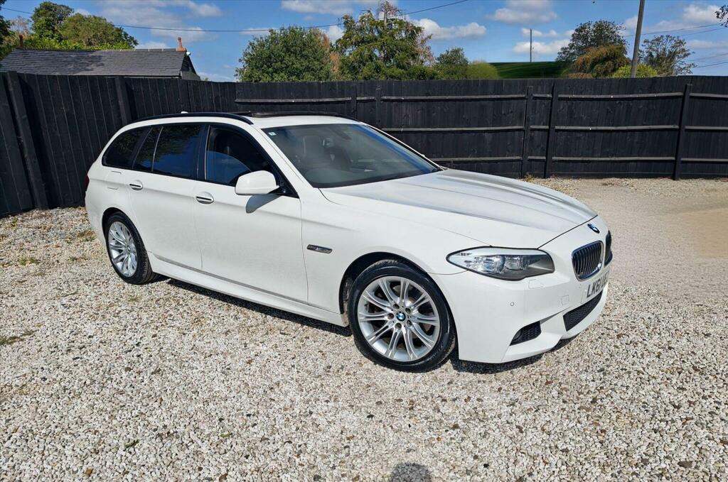 BMW 5 Series 3.0 528I M Sport Touring Steptronic Euro 5 White #5