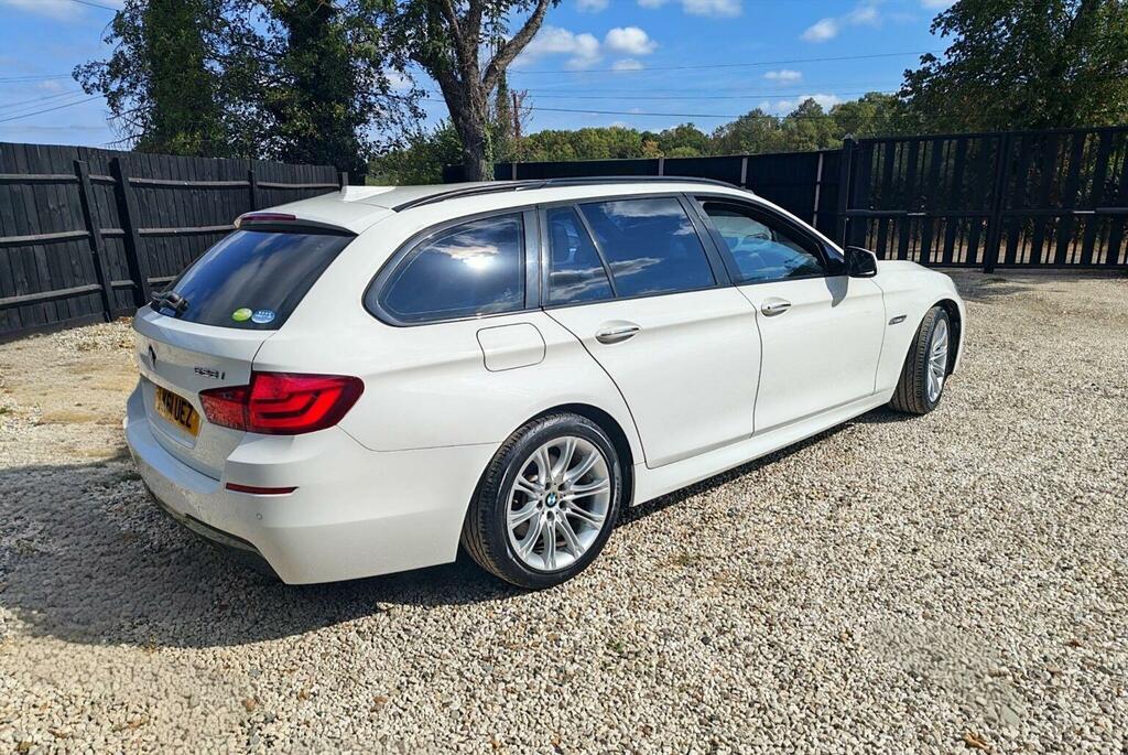 BMW 5 Series 3.0 528I M Sport Touring Steptronic Euro 5 White #3
