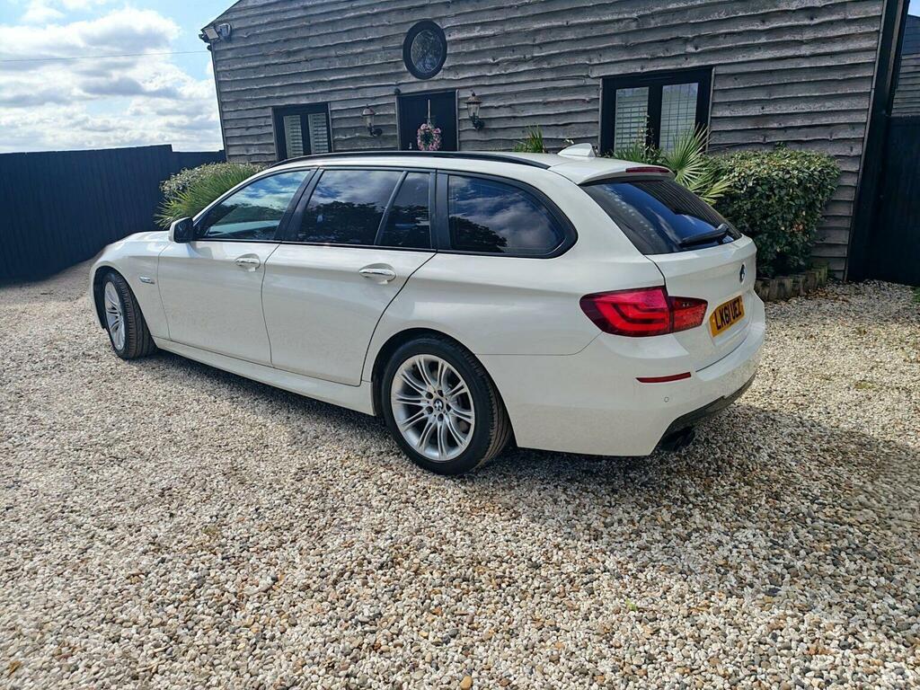 BMW 5 Series 3.0 528I M Sport Touring Steptronic Euro 5 White #4
