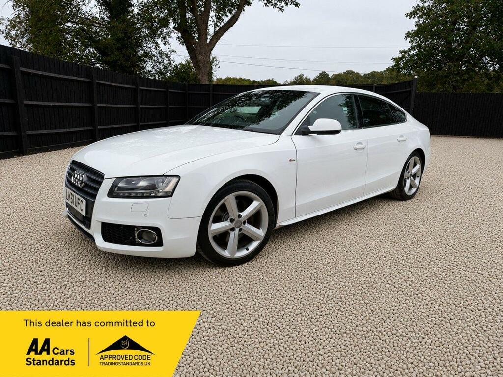 Audi A5 2.0 Tfsi S Line Sportback S Tronic Quattro Euro 5 White