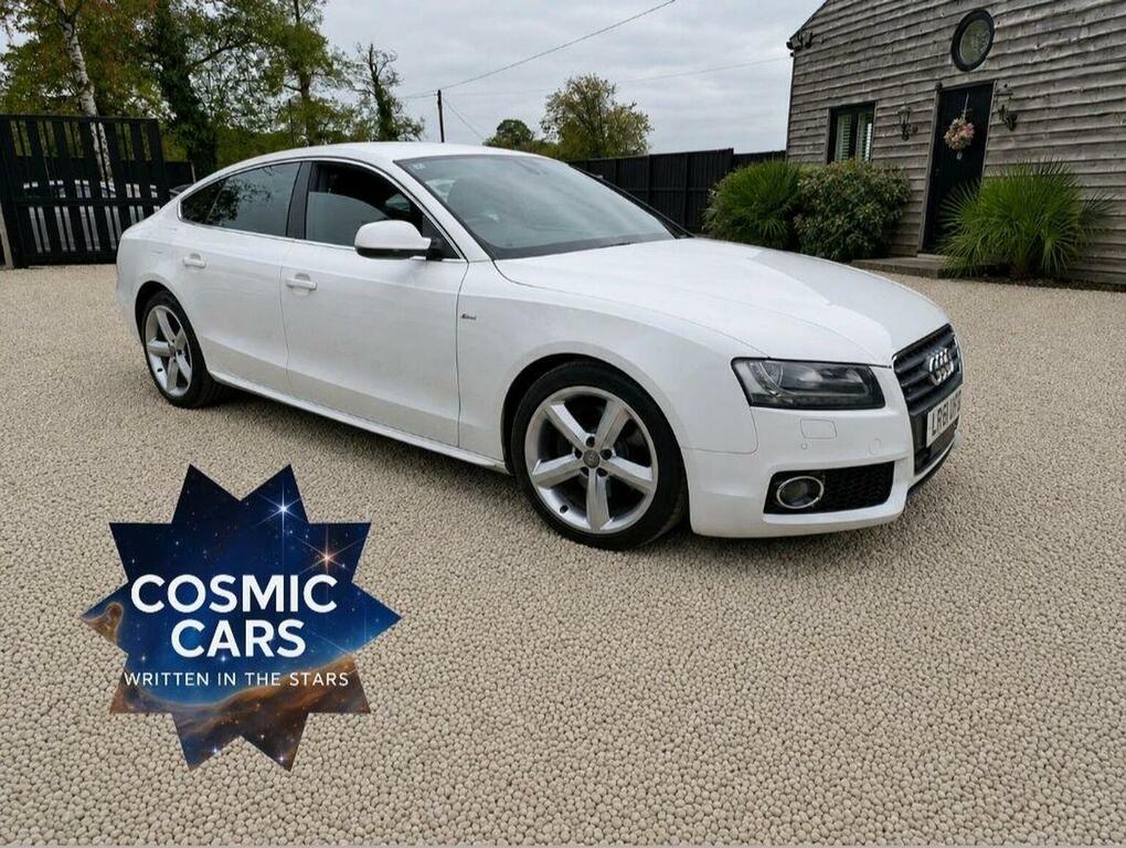 Audi A5 2.0 Tfsi S Line Sportback S Tronic Quattro Euro 5 White #2