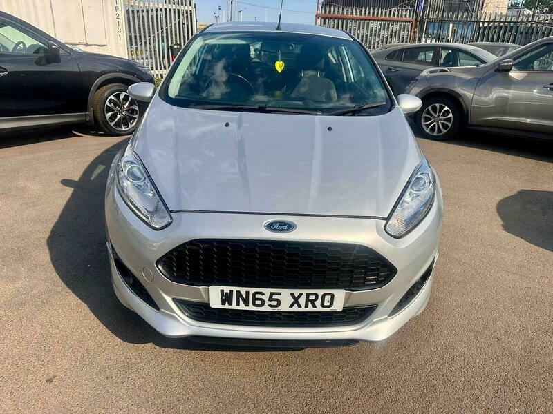 Ford Fiesta 1.0T Ecoboost Zetec S WN65XRO Silver #2