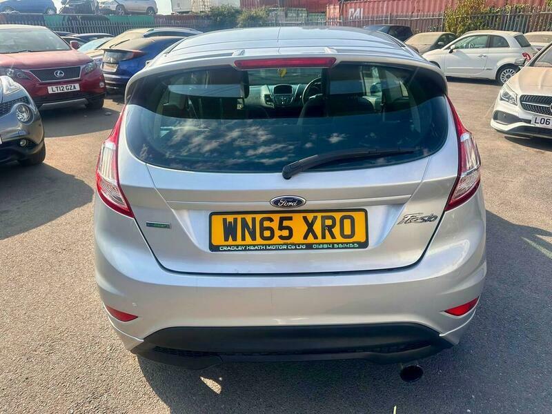 Ford Fiesta 1.0T Ecoboost Zetec S WN65XRO Silver #6