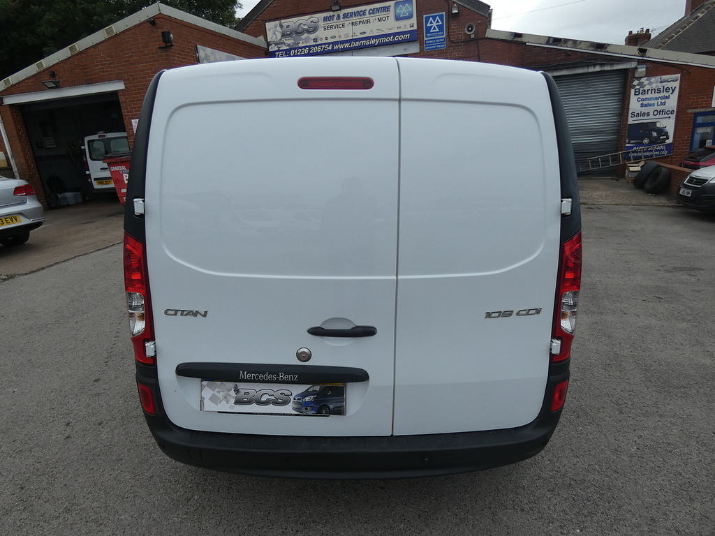 Mercedes-Benz CITAN 1.5 L 109 Cdi Blueefficiency Used White #12