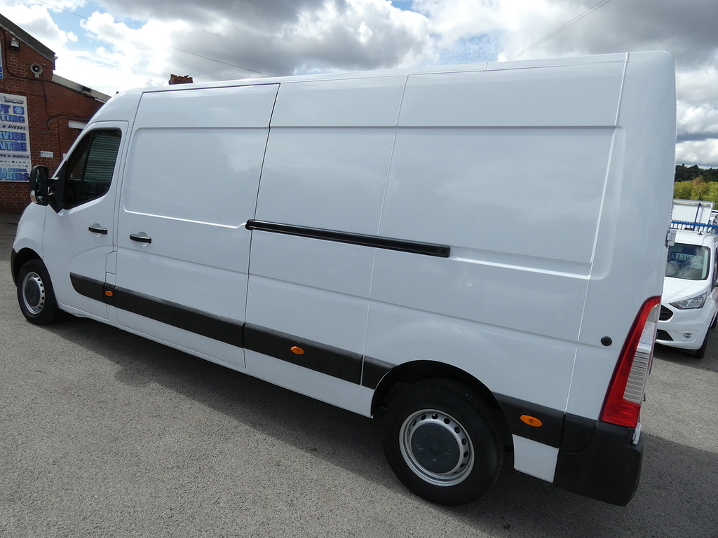Vauxhall Movano 2.3Cdti 3500 Bu Turbo Edition L3 H2 Lwb No Vat U5 VO71JLX White #4