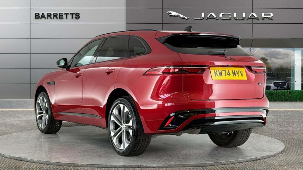 Jaguar F-Pace 2.0 D200 Mhev R-dynamic Hse Black 90Th Anniversary KW74MYV Red #2