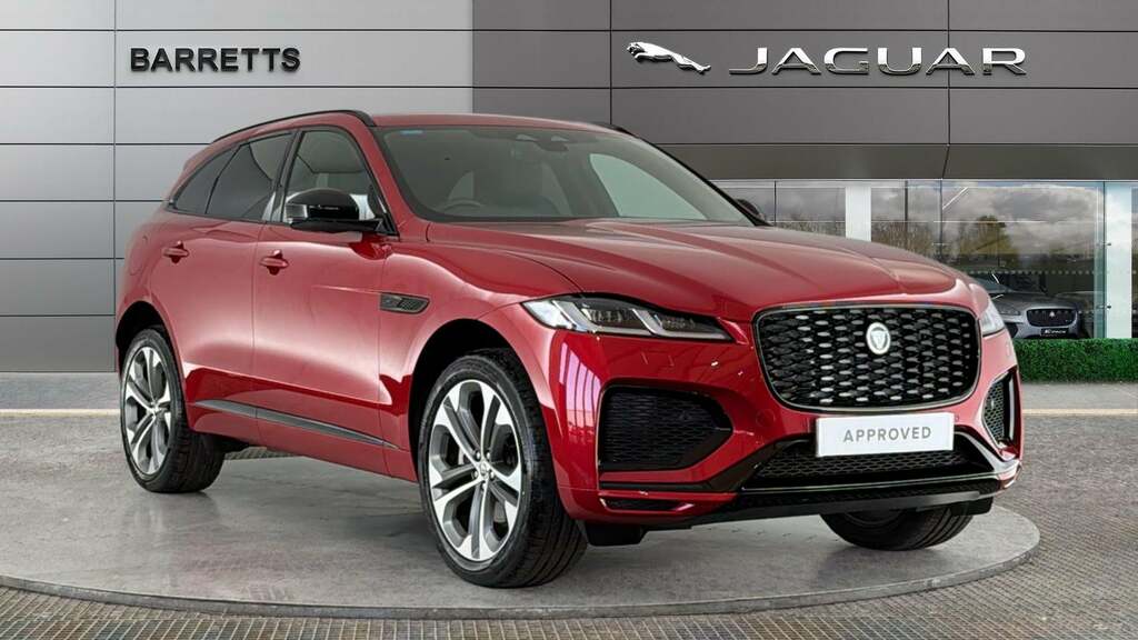 Jaguar F-Pace 2.0 D200 Mhev R-dynamic Hse Black 90Th Anniversary Red