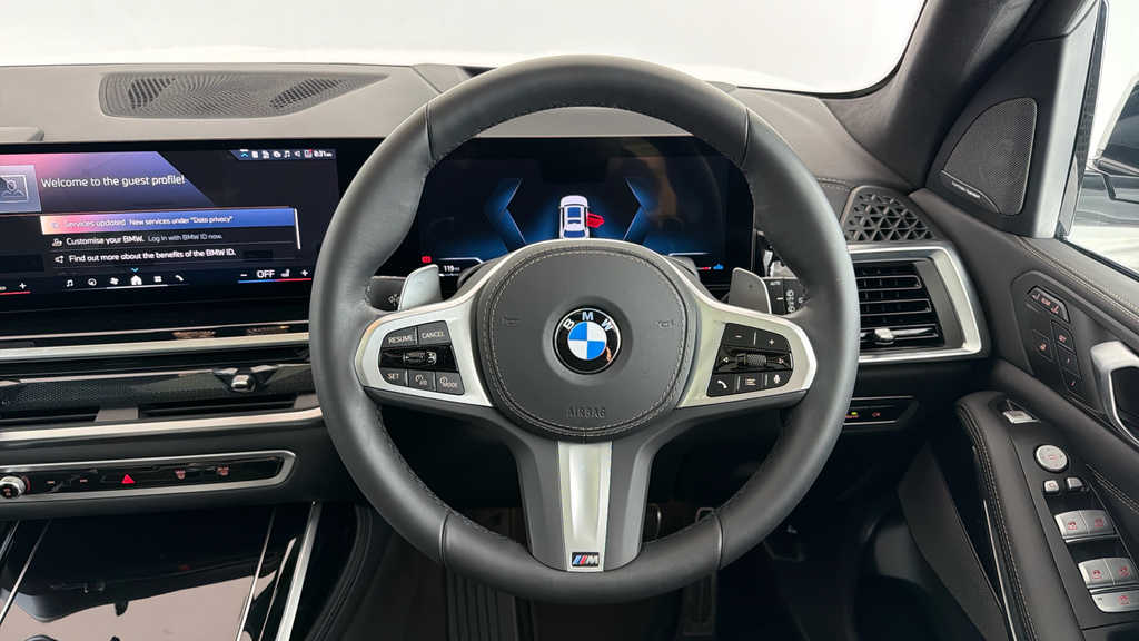 BMW X7 3.0 40D Mht M Sport Suv Hybrid Xdr SM25RVL White #5