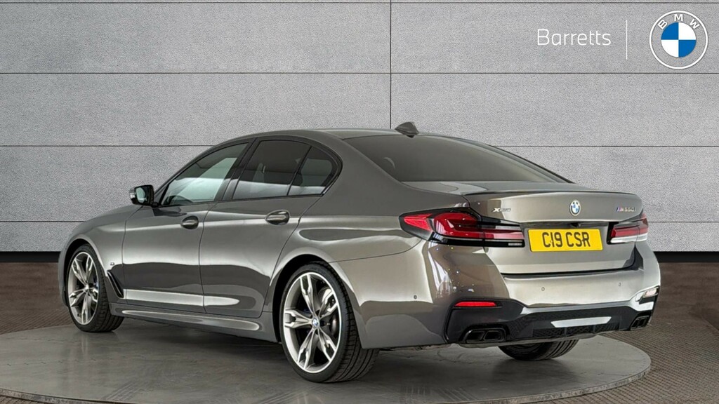 BMW 5 Series 4.4 M550i V8 Saloon Steptronic Xdrive E Grey #2