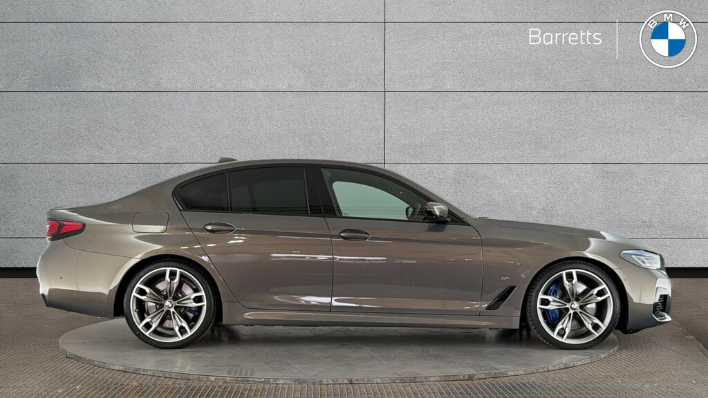 BMW 5 Series 4.4 M550i V8 Saloon Steptronic Xdrive E Grey #3