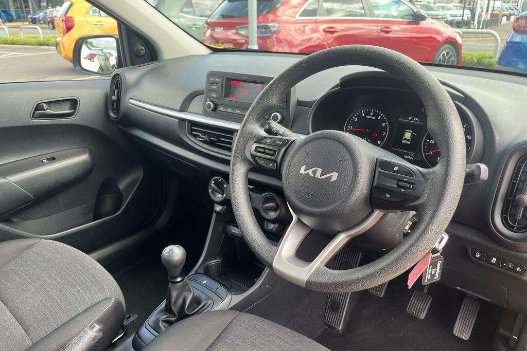 Kia Picanto 1.0 1 Hatchback Euro 6 Ss 66 GK24FGM Yellow #6