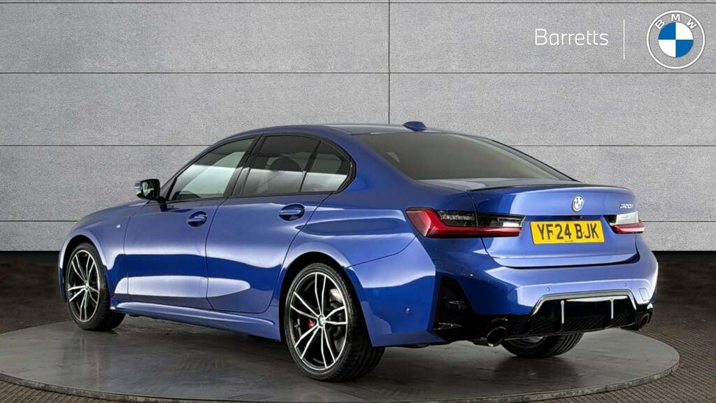 BMW 3 Series 2.0 320I M Sport Saloon Euro 6 S YF24BJK Blue #2