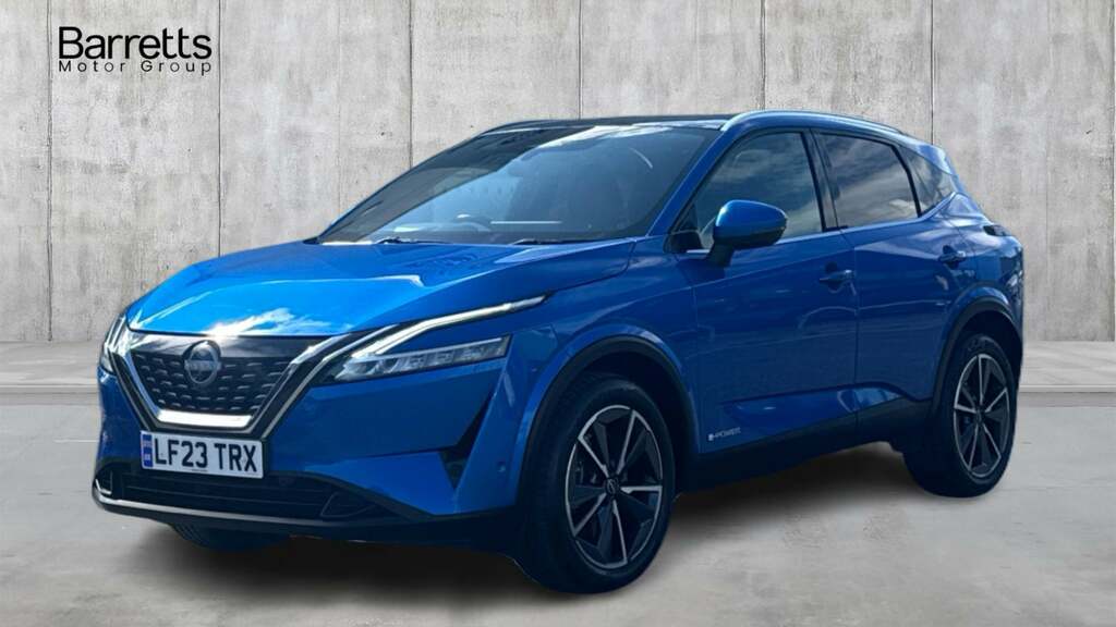 Nissan Qashqai 1.5 H E-power Tekna Hybrid LF23TRX Blue #6