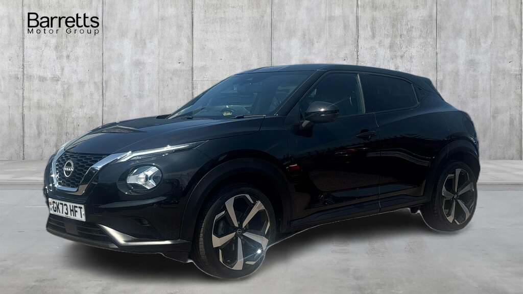 Nissan Juke 1.0 Dig-t Tekna GK73HFT Black #6