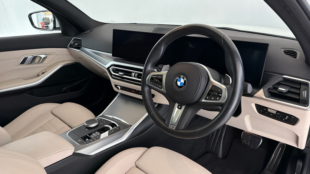 BMW 3 Series 2.0 320I M Sport Saloon Euro 6 S White #6