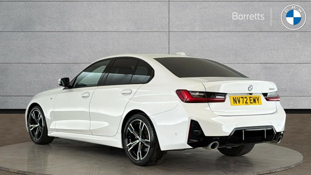 BMW 3 Series 2.0 320I M Sport Saloon Euro 6 S White #2