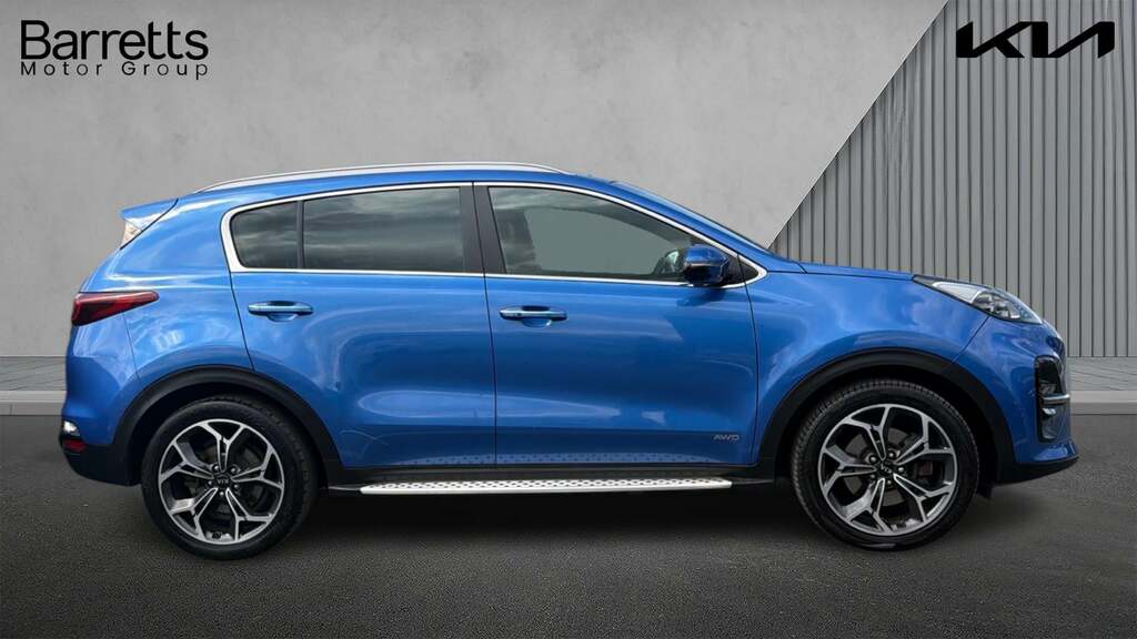 Kia Sportage 1.6 T-gdi Gt-line S Suv Dct Awd Euro 6 VK71UCW Blue #3