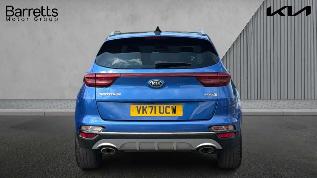Kia Sportage 1.6 T-gdi Gt-line S Suv Dct Awd Euro 6 VK71UCW Blue #4